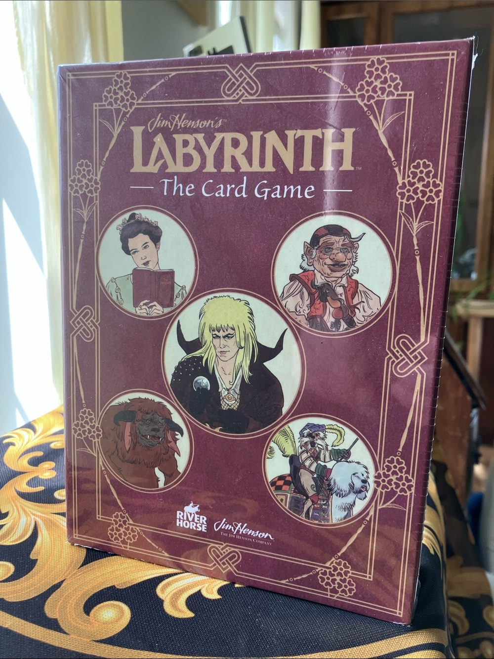 Jim Henson Labyrinth Movie The Card Game SEALED NEW IN BOX Bowie Goblin King